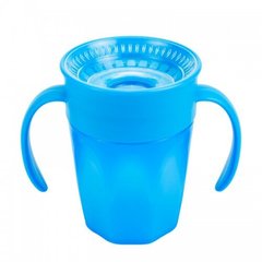 Купити Чашка 360 ° з ручками, 250 мл, колір блакитний, 1 шт. в упаковці