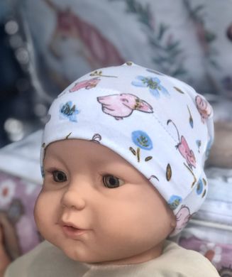 Трикотажна шапочка Ніжність для новонародженої