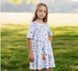 Детское платье Мої Любі Котики для девочки супрем, 104, Супрем