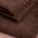 Махровий рушник Версаче 50 х 85 шоколадний, Шоколадний, 50х85