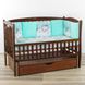 Спальный комплект в кроватку для новорожденных Сладкий сон плюш