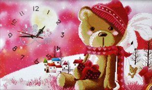 Наборы для вышивания крестом с рисунком на канве 63х40 Children's 5D