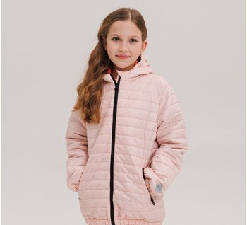 Дитяча куртка Стеганка для дівчинки рожева