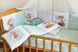 Дитячий спальний комплект Оленя м'ятна зірка для новонароджених