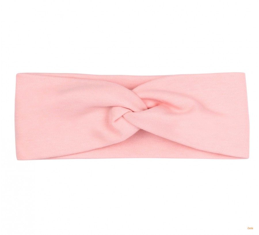Комплект Казковий платье + повязка интерлок розовый, 68, Интерлок