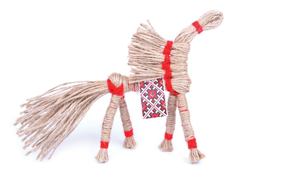 Фото, купить Набор для творчества "Кукла-мотанка "Сонячний кінь", цена 63 грн