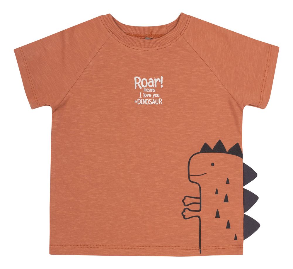 Літня футболка Roar супрем теракотова для хлопчика, 92, Супрем