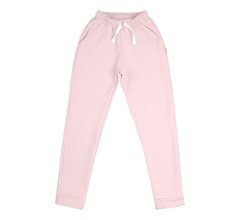 Детские трикотажные штанишки для девочки , Светло-розовый, 104, Капитон