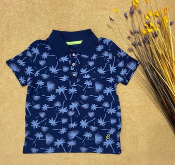Дитяча футболка - поло Тропіки фб766 для хлопчика