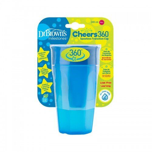 Купити Чашка 360 °, 300 мл, колір блакитний, 1 шт. в упаковці