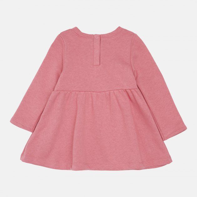 Детское платье Цветочек для девочки розовое