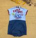 Комбінезон - пісочник для новонародженого хлопчика Маленький бізнесмен, 68, Коттон