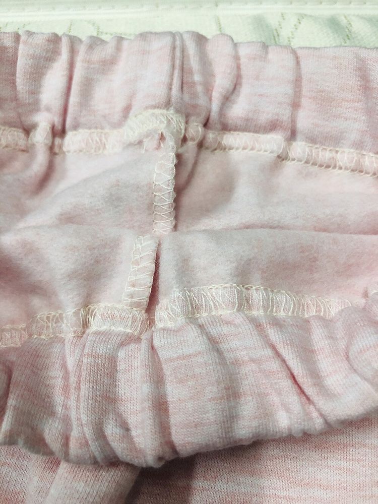 Тепла дитяча піжама для дівчинки Троянда, 128, Фланель, байка, Піжама