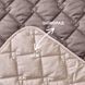 Покривало CUBE двостороннє 100х135 см бежево - шоколадне, 135 х 100, Мікрофібра