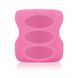 Силиконовый чехол для стеклянной бутылочки с широким горлышком, 150 мл, цвет розовый, Розовый, 150 мл, С широким горлышком