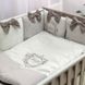Спальний комплект для новонароджених із захистом Корона, без балдахіна
