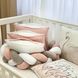Защитные бортики в кроватку новорожденным Olenyonok, бортики без постели