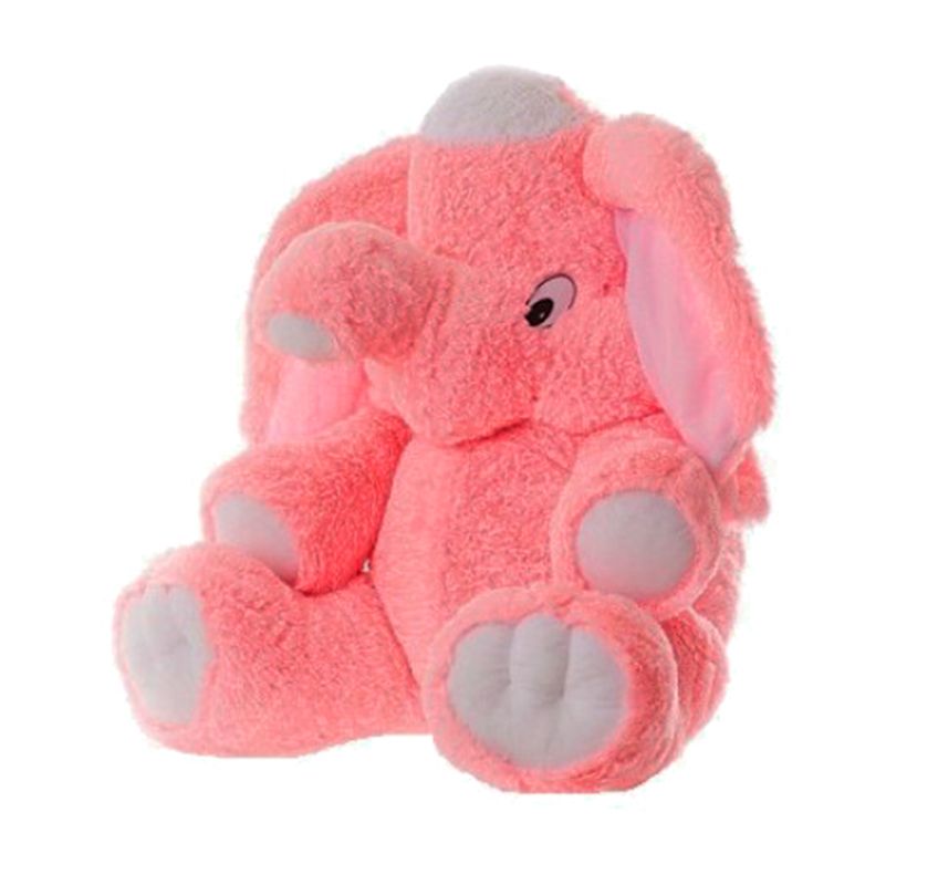 купить мягкую игрушку розовый слон 80 см