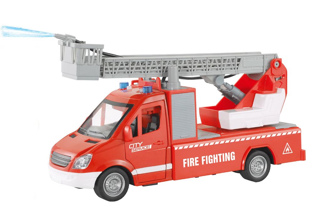 Фото, купити Фрикційна пожежна машинка, ціна 504 грн