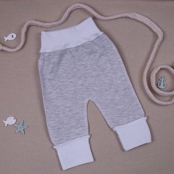 Ползунки - штанишки для недоношенных деток Меланж серый