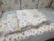Постельный комплект в кроватку для новорожденных Совушки 8 бортиков, без балдахина