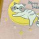 Плед - одеяло Енотик на Луне розовый для новорожденных, 90 х 90, Велсофт