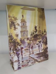 Бумажный подарочный пакет Киев Софиевская Площадь