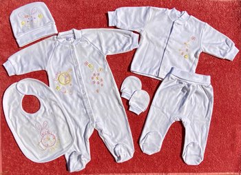 Фото Комплект для новорожденных Красотка 6 предметов, купить по лучшей цене 485 грн