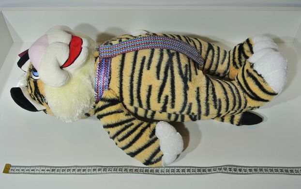 М'яка іграшка Тигр у блискучій краватці розмір