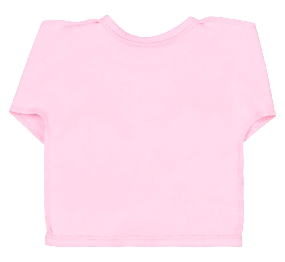 Распашонка Lovely для новорожденных светло - розовая