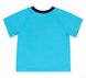 Костюм Surf cute футболка + шорти блакитні с синім, 92, Супрем, Костюм, комплект