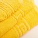Махровое полотенце Версаче 35 х 60 желтое