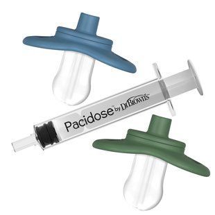 Шприц - пустушка для введення ліків Pacidose, 2 насадки 0-6 та 6-18 міс