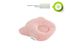 Подушка ортопедическая Мишка сетка пудра 0-12 месяцев, Розовый, Подушка
