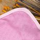 Літня плед-пелюшка 90х90 Ажур рожева