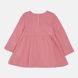 Детское платье Цветочек для девочки розовое трехнитка