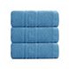 Махровий рушник Версаче 35 х 60 блакитний, Блакитний, 35х60