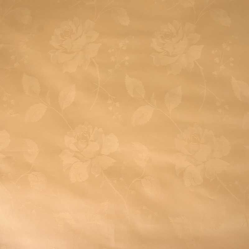 Комплект постельного белья сатин жаккард персиковый евро (50х70)