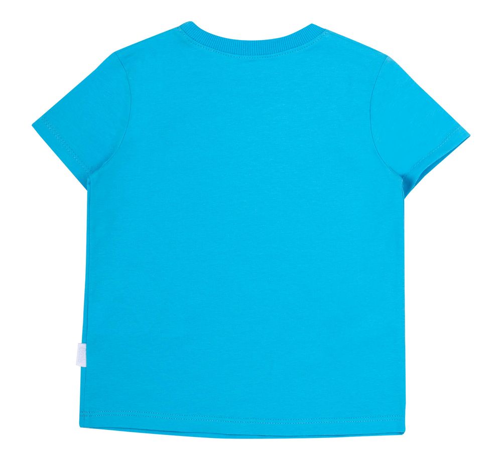 Детская летняя футболка Surprised супрем голубой
