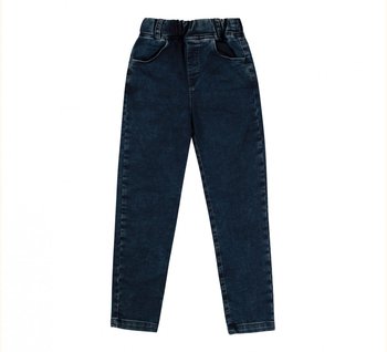 Дитячі штани Універсал трикотажна джинсовка синя, 92, трикотажна джинсовка