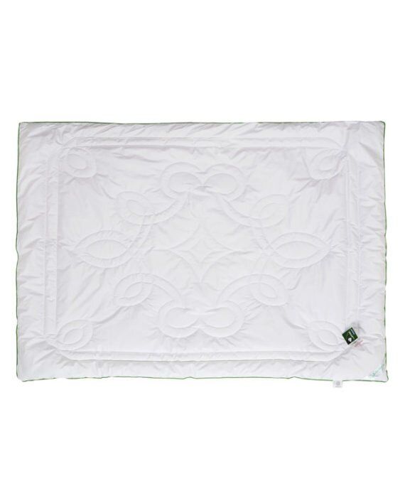 Одеяло + подушка с наполнителем из бамбука для малышей, Белый, 140х105см, Всесезонное, Одеяло с подушкой
