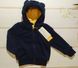 Флисовая детская куртка КТ214 синяя на мальчика, 92, Флис, Куртка