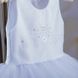 Нарядное платье + повязка Настюша для девочки белое