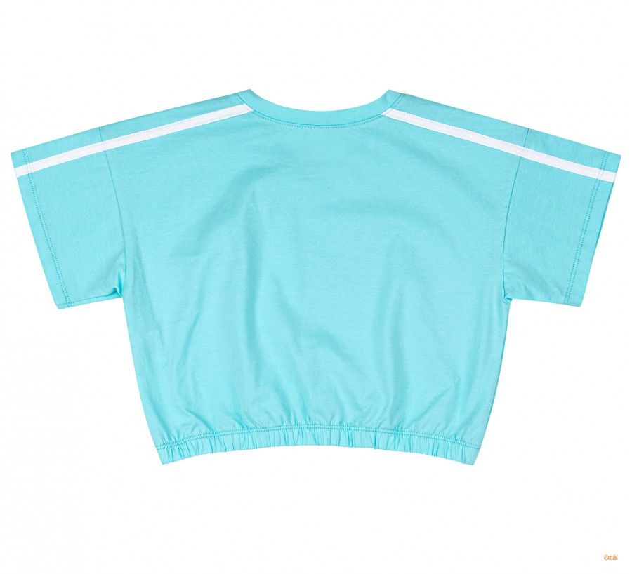 Детская футболка Paradise для девочки супрем мятный, 122, Супрем