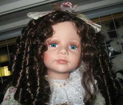 Фарфоровая кукла Ольга «20» 50см