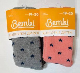 Колготки дитячі махрові Зірки, 19-20, Махра