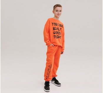 Штани для хлопчика Awesome Today помаранчеві