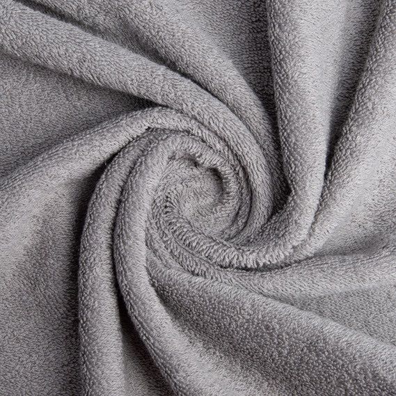 Махровое полотенце Ідеал 50 х 90 Серый