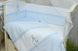 Постельный набор в кроватку для новорожденного Морячок от ТМ Greta lux 7 предметов, без балдахина