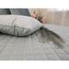 Двостороння декоративна подушка Velour Dark Grey ромб 40х40 см, 40х40